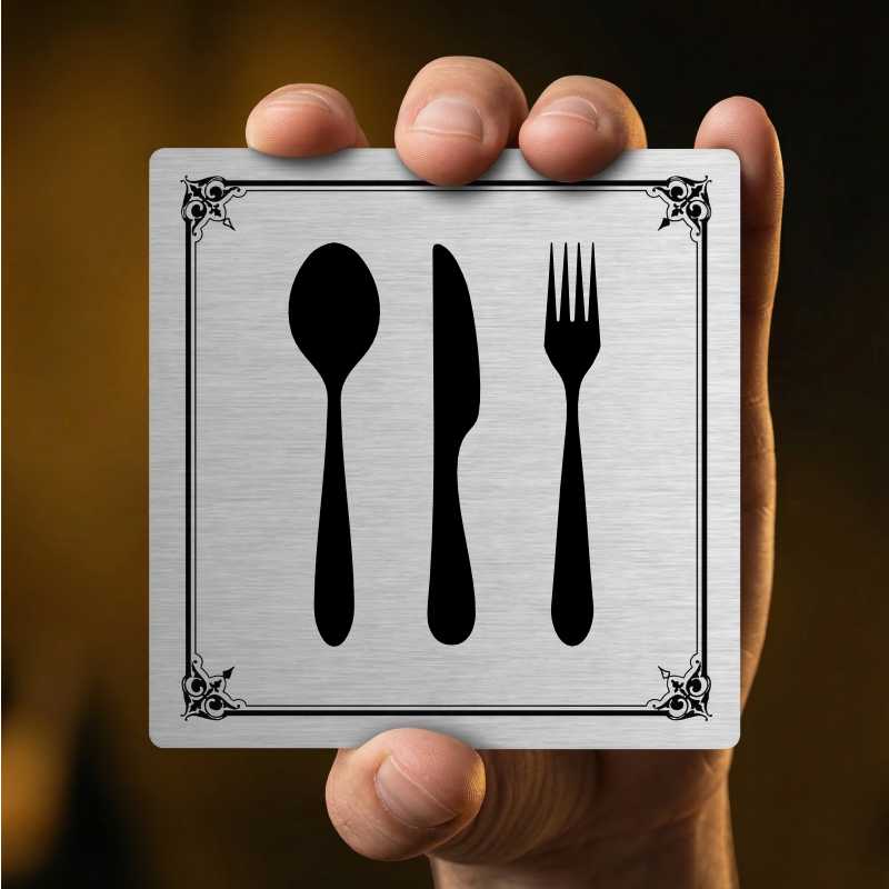 Jídelna, 100x100mm, pergamen, Nebraska